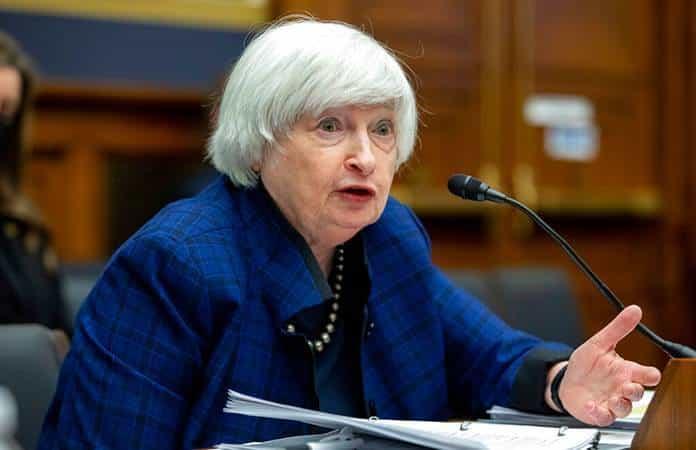 Janet Yellen, secretaria del Tesoro de EEUU / Foto: AP