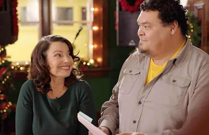 Fran Drescher en una escena de la película «Cita navideña»
