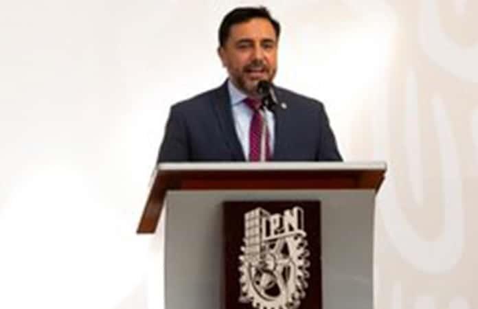 Foto: Dirigente de la Sección XV del SNTE en Hidalgo, Luis Enrique Morales