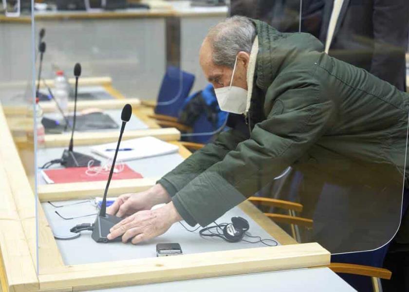 El excoronel Anwar Raslan fue sentenciado a cadena perpetua por torturas / Foto: AP
