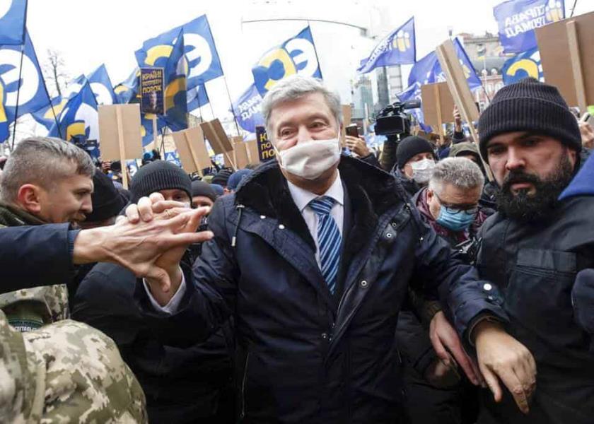 El expresidente del país Petró Poroshenko / Foto: AP