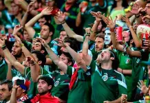 El Eeeh pu... se hace presente en el México vs Honduras