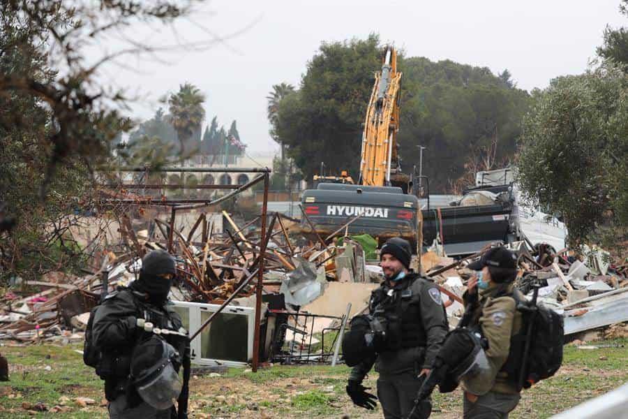 Esta semana, Israel demolió la casa de una familia palestina en Jerusalén Este ocupado / Foto: EFE