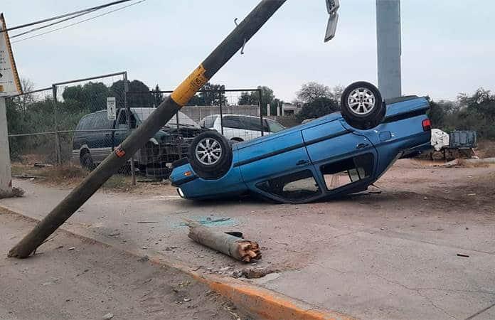 Par De Accidentes Dejan Un Herido Y Cuantiosos Daños 9092