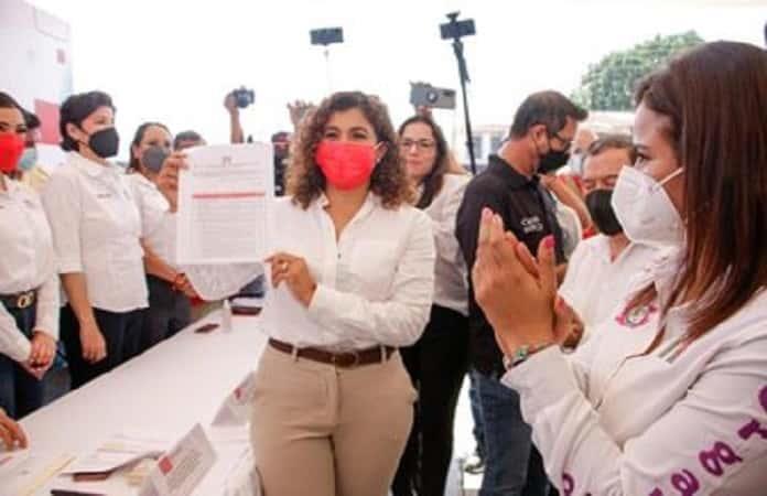 Foto: Presidenta del Organismo Nacional de Mujeres Priistas, Montserrat Arcos Velázquez