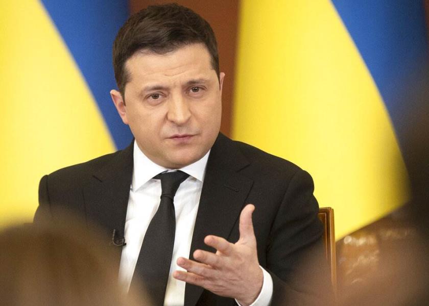 Volodímir Zelenski,  presidente de Ucrania / Foto: AP