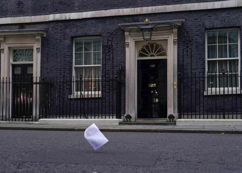 Foto de archivo del despacho de Downing Street