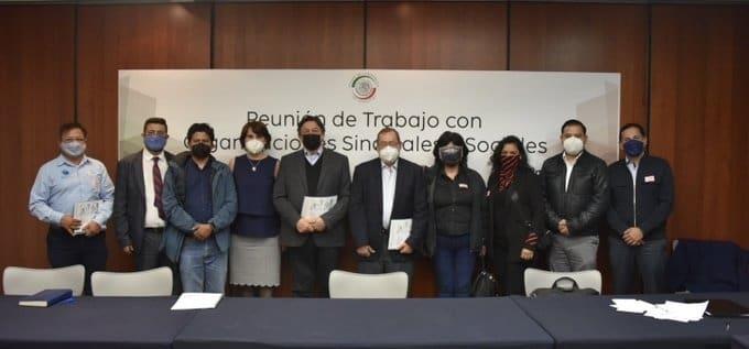 Foto: Presidente de la Comisión de Trabajo y Previsión Social del Senado, Napoleón Gómez Urrutia