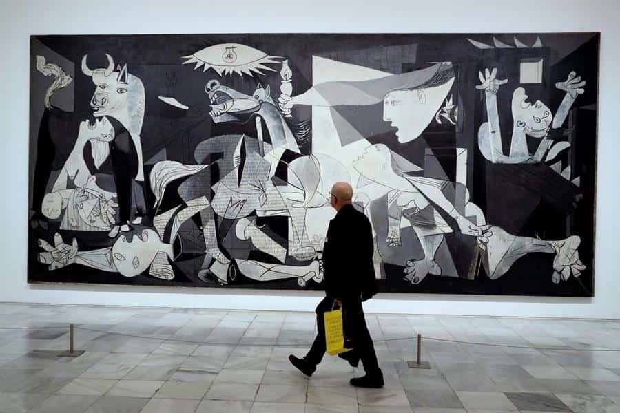 La versión original del Guernica se encuentra en el Museo Reina Sofía de Madrid / Foto: EFE