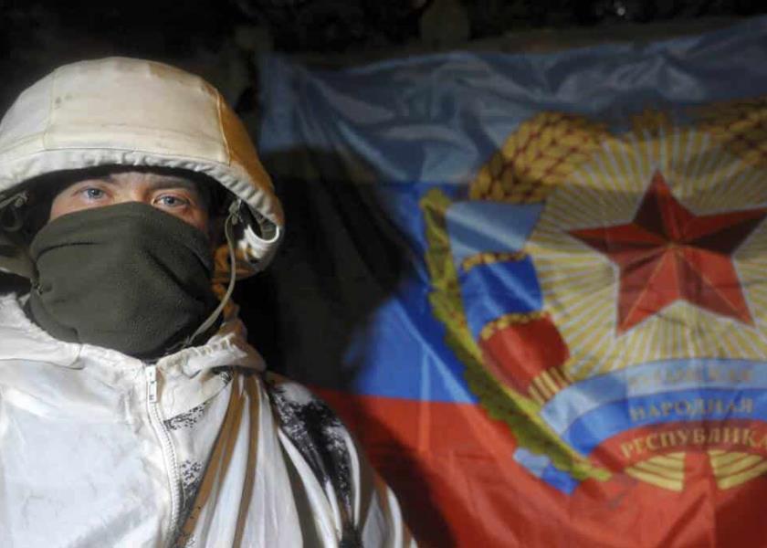 Un soldado de la proclamada república de Lugansk / Foto: AP