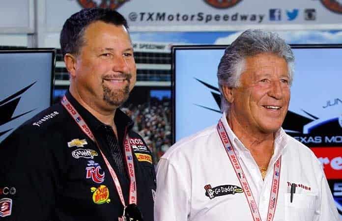 Michael y  Mario Andretti / Foto: AP