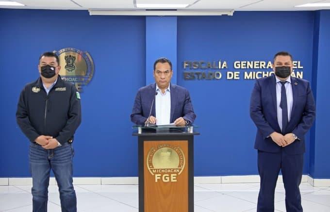 Foto: Fiscalía General del Estado de Michoacán