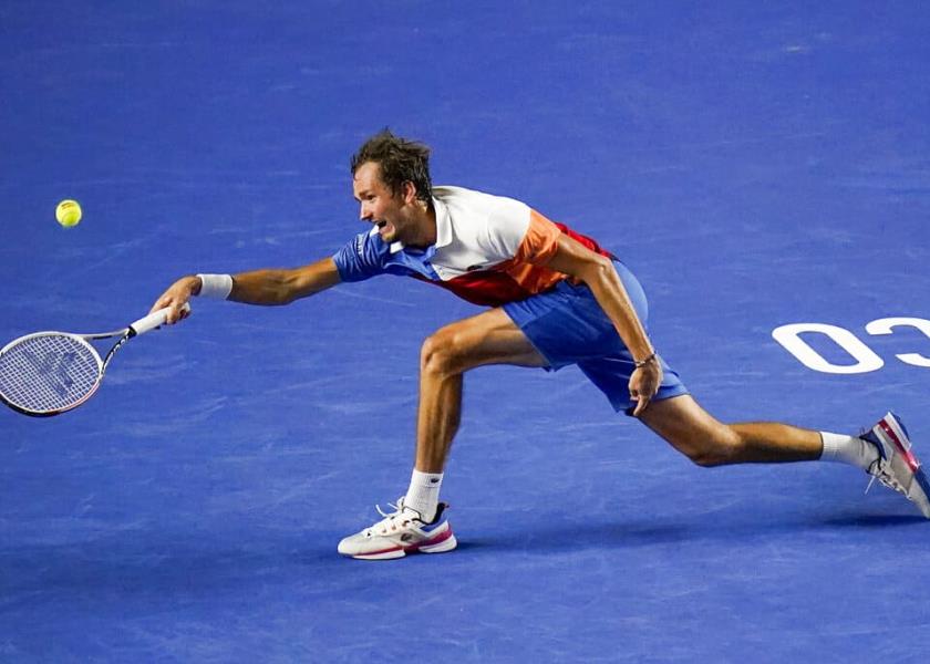 El número 1 de la ATP, el ruso Daniil Medvedev / Foto: AP