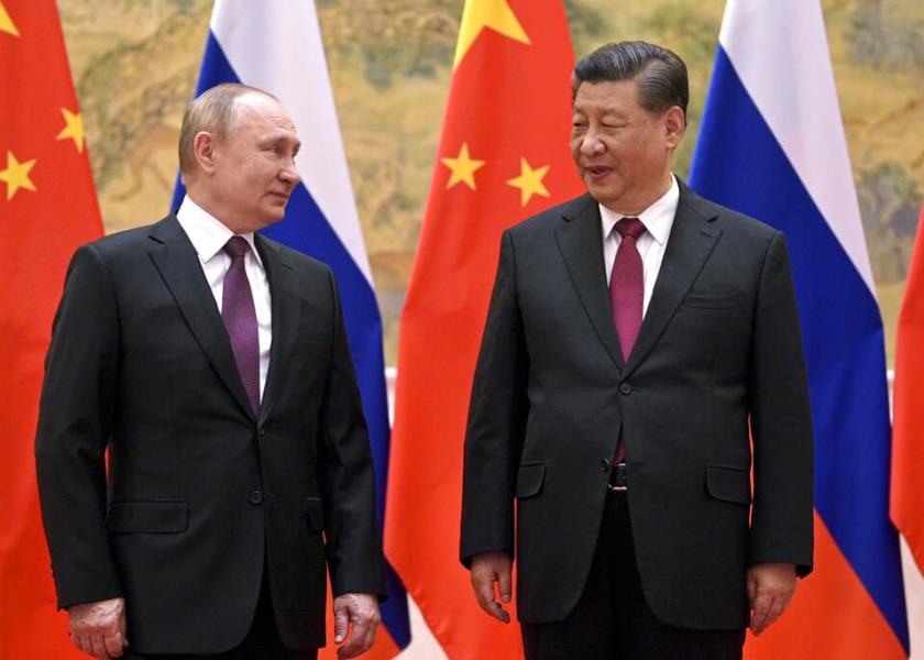 Los presidentes de Rusia y China, Vladimir Putin y Xi Jinping / Foto: AP