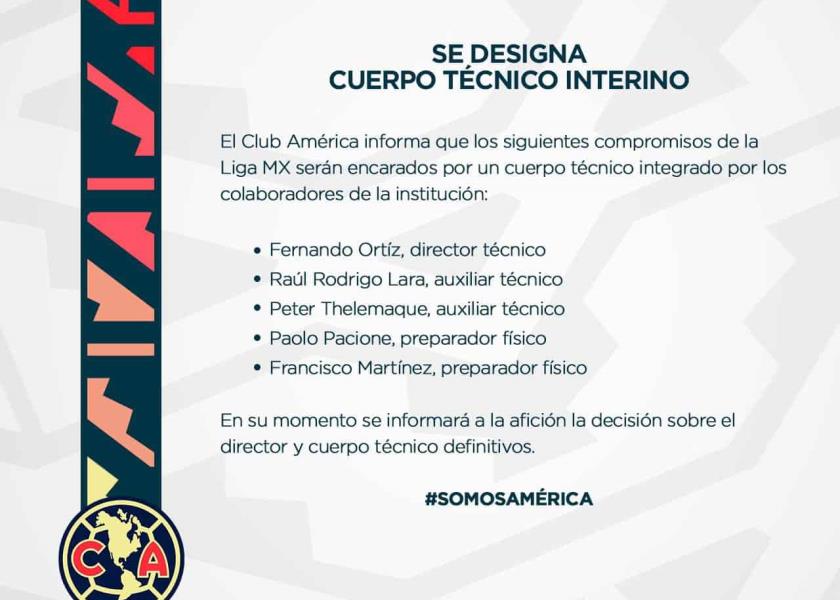 Imagen: Twitter Club América