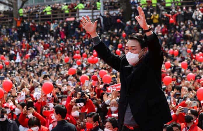 Yoon Suk-yeol será el presidente de Corea del Sur por los próximos 5 años / Foto: AP