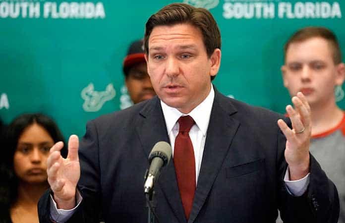Ron DeSantis, gobernador de Florida  / Foto: AP