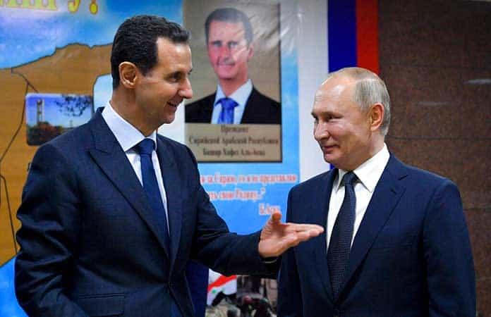 Los presidentes de Siria y Rusia, t Bashar al Assad y Vladimir Putin / Foto: AP