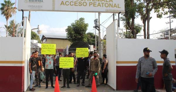 Venezolanos Y Cubanos Protestan Por Visas En Frontera De México Y Guatemala Fotos 1125