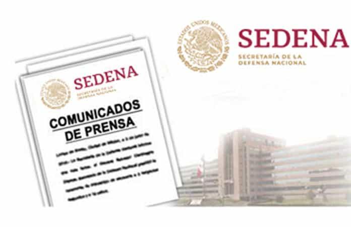 Imagen: Comunicados Sedena