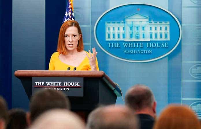 Jen Psaki, portavoz de la Casa Blanca / Foto: AP