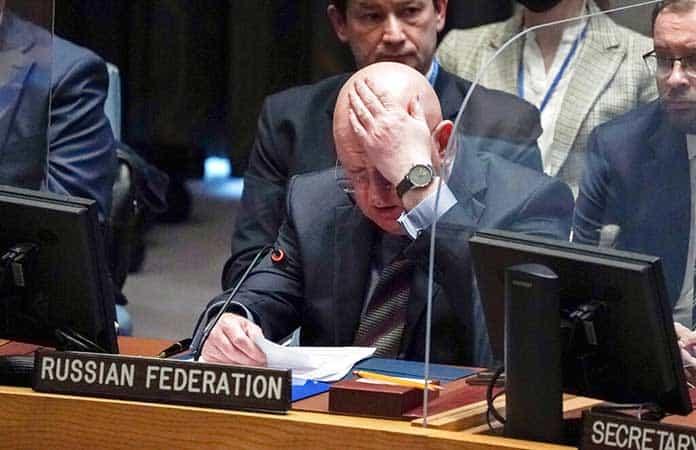 El embajador ruso ante la ONU, Vasili Nebenzia / Foto: AP