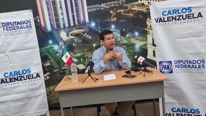 Foto: Vicecoordinador del PAN en la Cámara de Diputados, Carlos Valenzuela