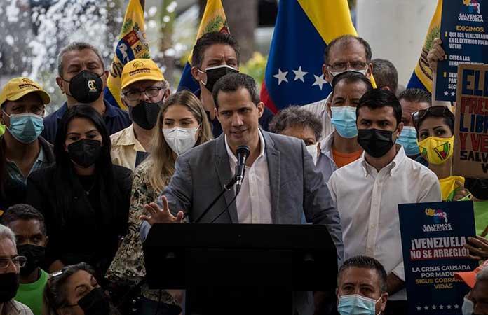 Juan Guaidó, quien en 2019 se autoproclamó presidente interino de Venezuela / Foto: AP