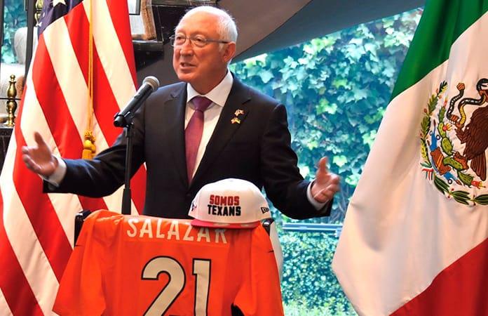 Foto: Embajador de Estados Unidos en México, Ken Salazar