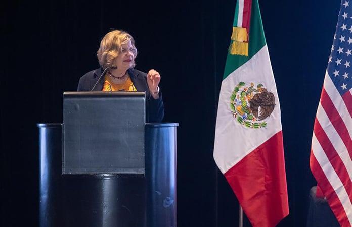 Nadine Gasman, titular del Instituto Nacional de las Mujeres / Foto: EFE