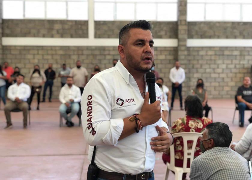 Foto de archivo (Presidente municipal de Zinapécuaro, Alejandro Correa Gómez).