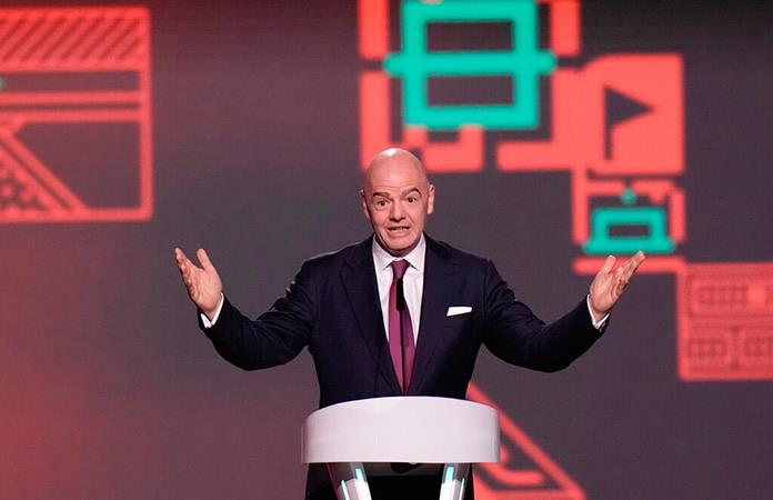 Gianni Infantino, presidente de la FIFA / Foto: AP