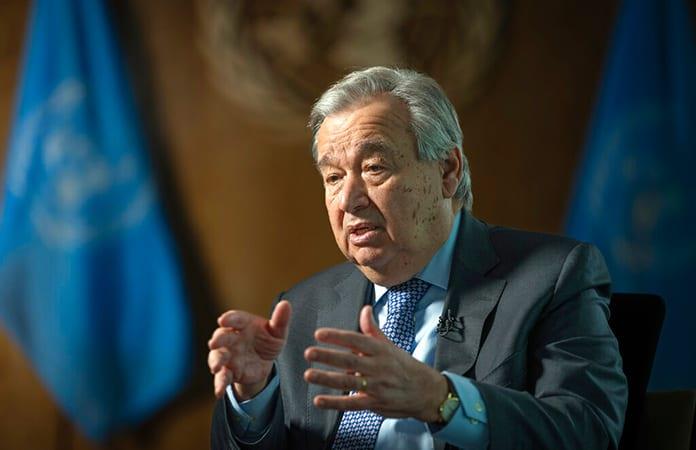 António Guterres, secretario general de la ONU / Foto: AP
