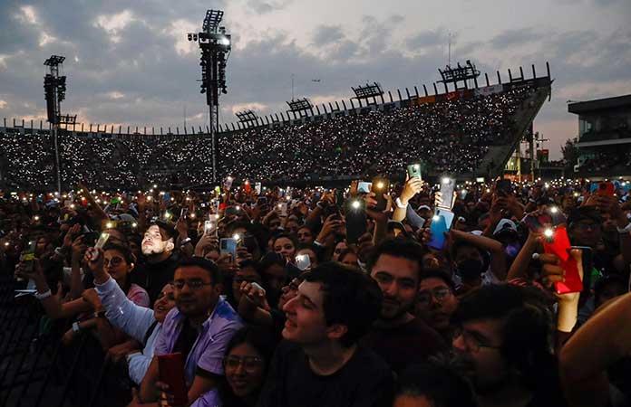 El primer concierto fue lleno total y se espera que en los tres próximos ocurra lo mismo. (Foto: El Universal)