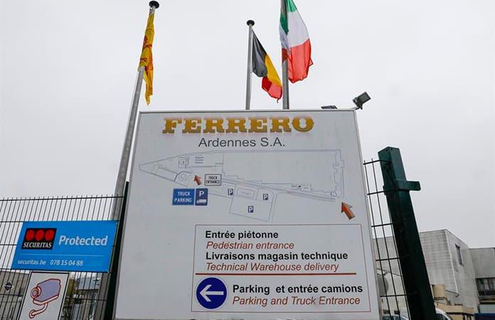 Los chocolates contaminados provenían de una planta de Ferrero en Bélgica / Foto: EFE