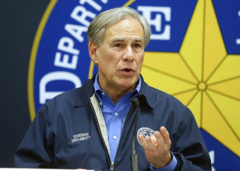 Gobernador de Texas, Greg Abbot (Foto de archivo, AP)