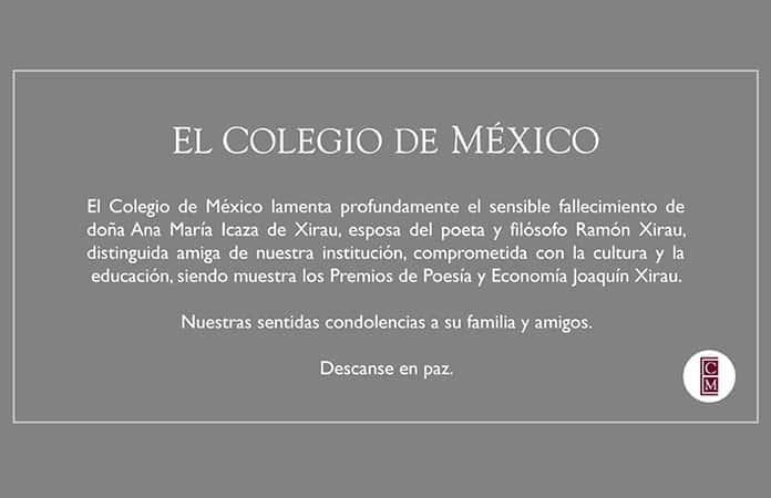 Imagen: Twitter Colegio de México