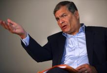 Correa, tras asesinato de Villavicencio: Ecuador se ha convertido en un Estado fallido