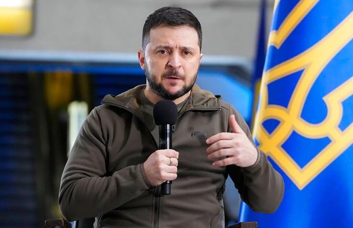 El presidente de de Ucrania, Volodimir Zelenski. / Foto: AP
