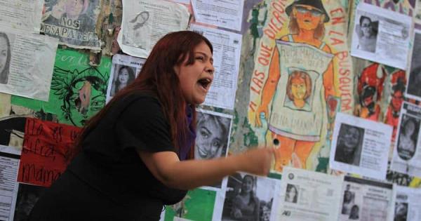 Mujeres se manifiestan en Ciudad Juárez contra desapariciones y violencia