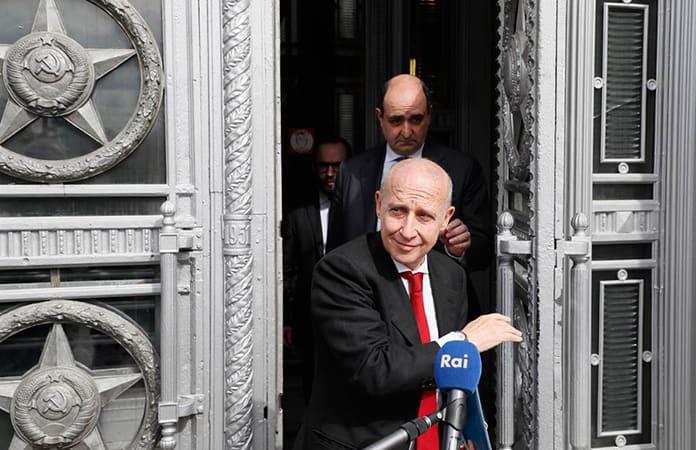 El embajador de Italia en Moscú, Giorgio Starace / Foto: EFE