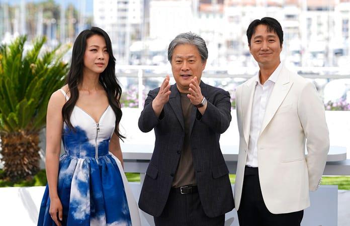 Tang Wei, Park Chan-wook y Park Hae-il / Foto: AP