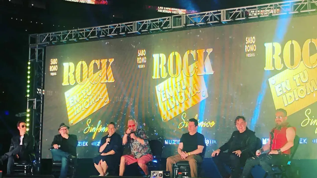 Sabo Romo lidera concierto histórico reviviendo el Rock en tu idioma