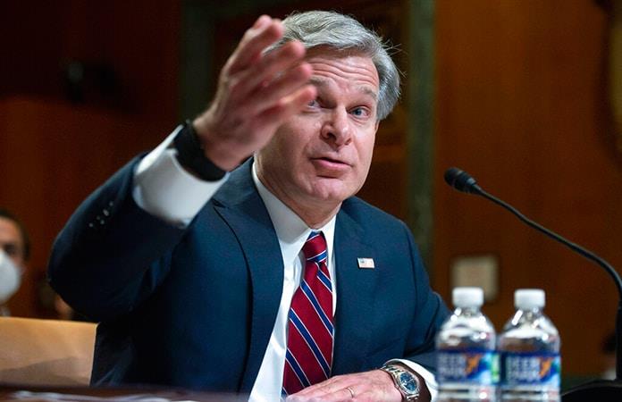 El director del FBI, Christopher Wray / Foto: EFE