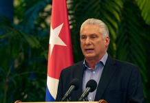 El presidente de Cuba llama hipócrita al gobierno de EUA