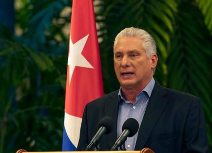 El presidente de Cuba llama hipócrita al gobierno de EUA