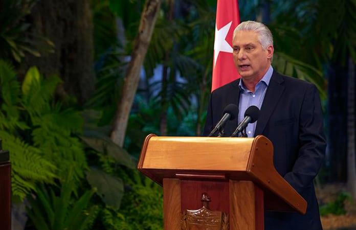 El presidente de Cuba, Miguel Díaz-Canel / Foto: EFE