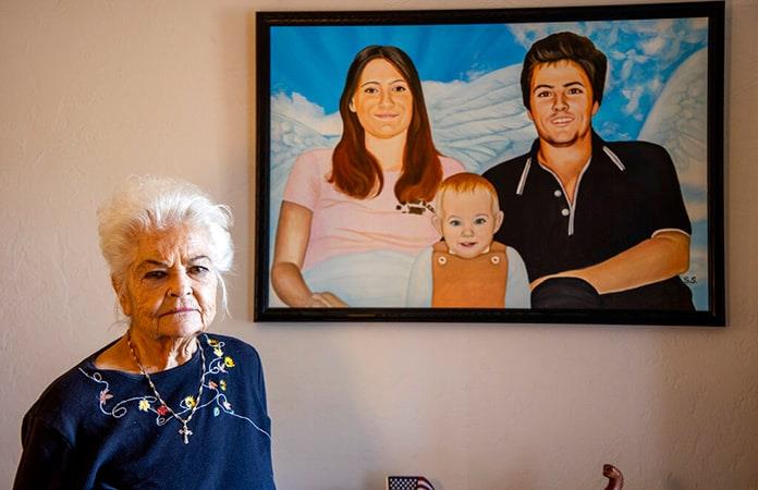 Donna Casasanta, la abuela de Holly /  Foto: AP