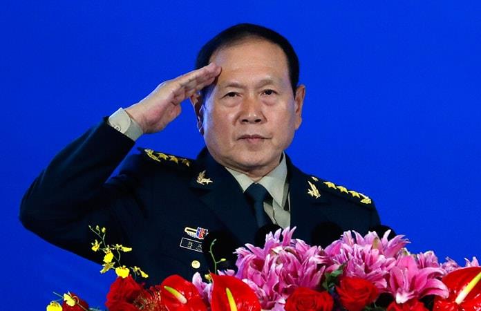 El ministro de Defensa de China Wei Fenghe / Foto: AP