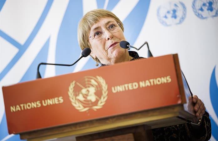 Michelle Bachelet, alta comisionada de la ONU para los derechos humanos / Foto: EFE